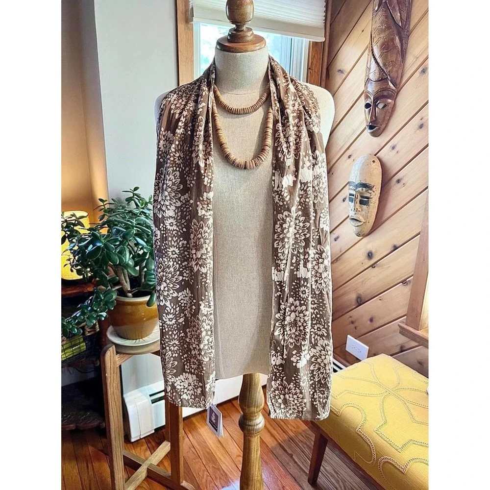 Handmade Batik Fabric Scarf